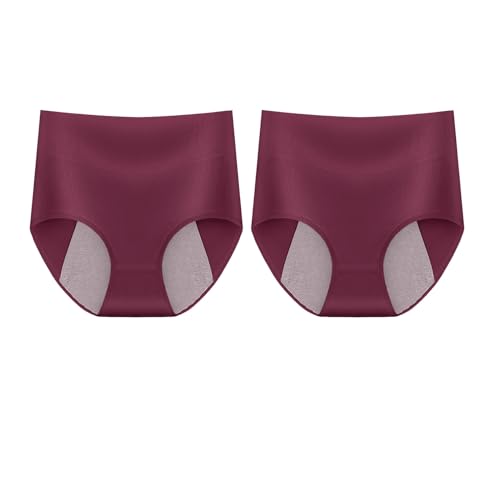 Culotte sans couture grande taille lot de 2 ou 3 slips stretch respirants pour femmes POCHY
