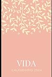  CALENDARIO PER VIDA: CALENDARIO - BULLET JOURNAL STILE - PERSONALIZZATO PER IL NOME VIDA - UNA PAGINA AL GIORNO - REGALO DI NATALE - REGALO DI COMPLEANNO - IDEA REGALO PER LE DONNE
