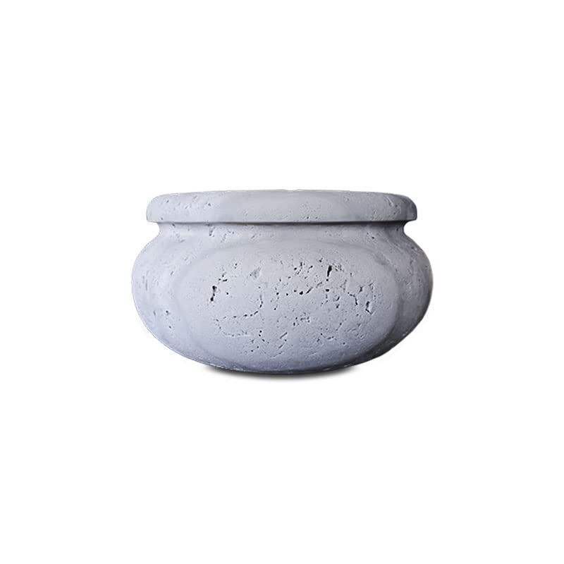 Vide-poche en travertin naturel Arredo Casa bol déco pour table basse de salon