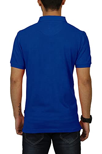 Image of Celsius Men's Half Sleeve Classic Solid Pique Polo with Pocket