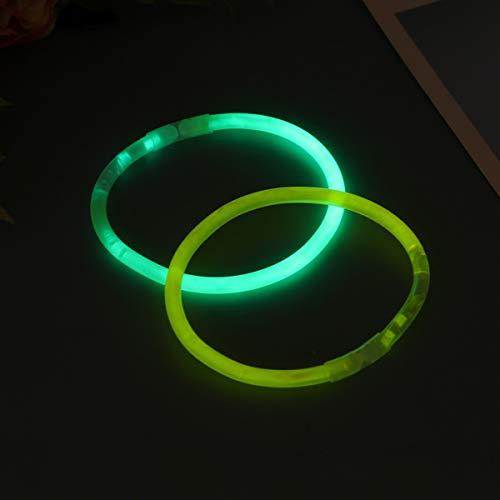 OSALADI 100 peças de palitos brilhantes em massa neon colorido para lembrancinhas de festa que brilh