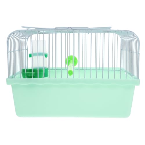 Image of BESPORTBLE Portable Bird Cage Bird Travel Carrier with Perch Food Box and Waterer Spacious Carrier for Parrot Budgie Small Travel and Outdoor Use 9.25 X 6.69 X 6.69 in
