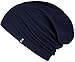 Produktbild Enter the Complex® Leichte Beanie Mütze, Herren und Damen, Übergangsmütze, Sommer Beanie, Dünne Kopfbedeckung, Baumwolle (Jersey), L/XL, Navy