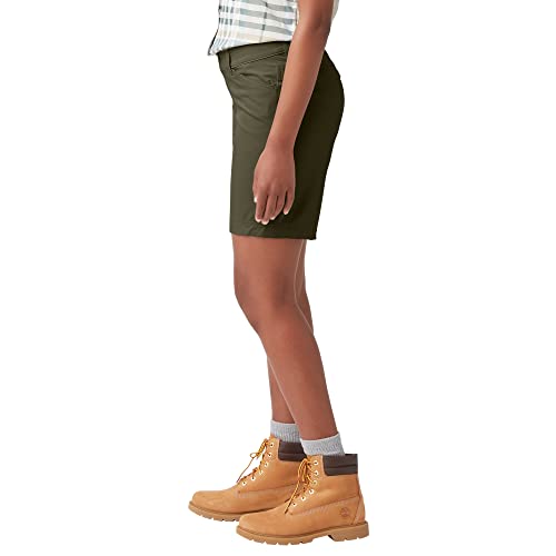 Short technique femme Dickies rafraîchissant performance stretch vert 10