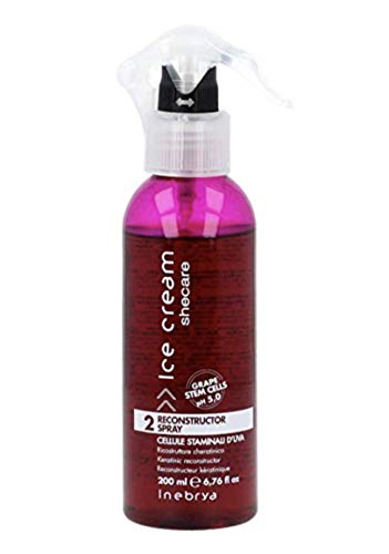 Inebrya Ice Cream Shecare Keratinic Reconstructor Spray with Grape Stem Cells 200 ml