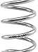 JEGS Coil-Over Spring | 12 in. Length | 150 lb./in. | 2.500 in. I.D. | High Travel | Square Coil Ends | Silicone Steel | Silver Powder Coat | 1 Per Package | Made in USA