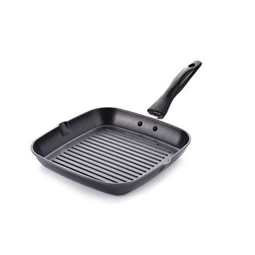 Crystal Eco Series Non Stick Die Cast Square Grill Pan-27cms
