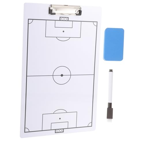 ifundom 1 Set Handball Competition Board Kit Double Sided Clipboard for Durable Writing Board with Print for Training and Strategy Sessions