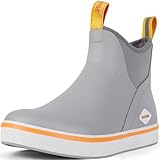Showave Men's Deck Boots Waterproof Ankle Rubber Rain...