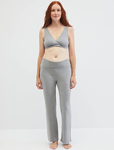 Motherhood Maternity Women's Side Ruched Waist Under the Belly Knit Pajama and Lounge Pant S-3X