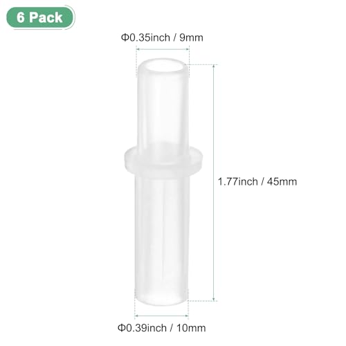 M METERXITY Kit de reparación para puertas plegables, 6 piezas de pivote superior de plástico para puertas deslizantes de armario miniatura 3