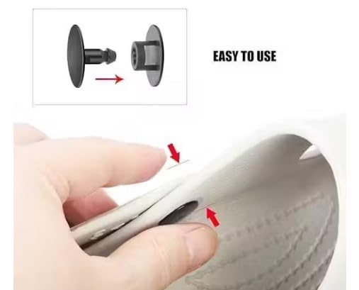 Image of Replacement Strap Rivet Buttons for Crocs Clog Shoes Repair, 10 Sets, 16mm, Easy to Install