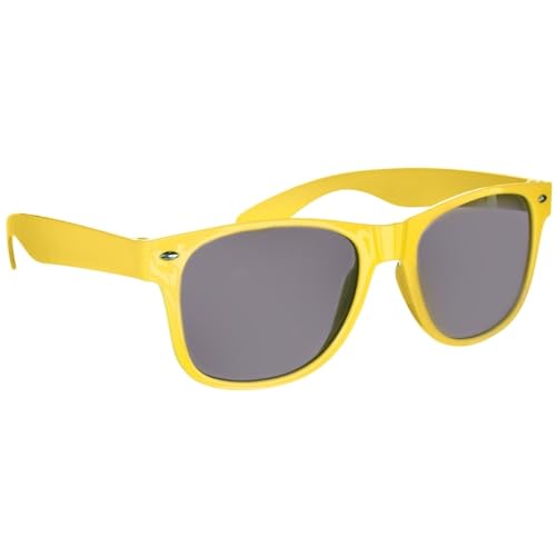 Stunning UV400 Yellow Sunglasses (1 Pc.) Unisex Design & Lightweight Frame - Perfect for Outdoor Adventures, Sporting Events & Everyday Fashion