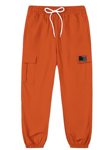 Image of SANGTREE Girls & Womens Drawstring Cargo Jogger Pants,3 Years - Women 3XL