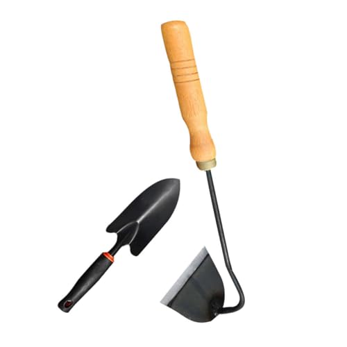 POPETPOP 1satz Gartenwerkzeug Tragbare Edelstahl Schaufel Und Hacke Für Effektives Jäten Graben Und Pflanzen Teiliges Für Outdoor-gartenarbeit