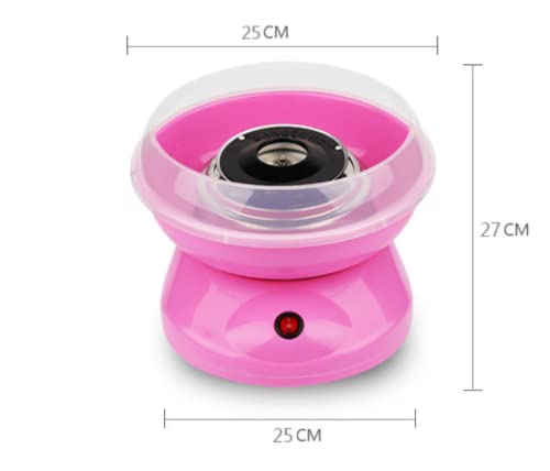 Zuckerwattemaschine aus Baumwolle, Premium, 500 W, Retro-Maschine, Fairground-Stil, Baumwolle, Süßigkeiten, 25 x 27 cm… – Bild 3