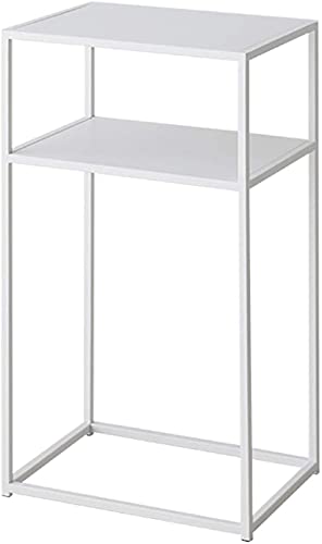Table de chevet multifonctionnelle pour chambre contre le désordre blanc