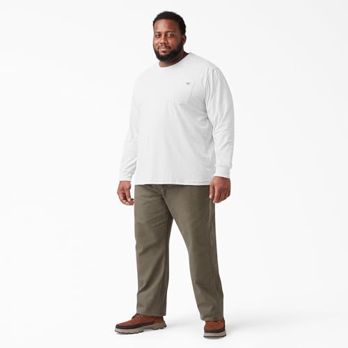 Image of Dickies Men's Big and Tall Long Sleeve Heavyweight Crew Neck