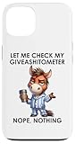 Let Me Check My Giveashitometer Shirt Nope Nothing