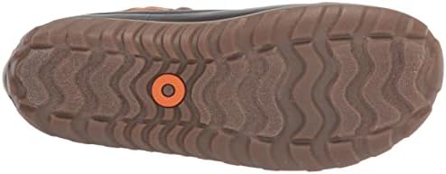 Bogs Womens Classic Casual Lace Leather Boot Snow, Cognac Multi, 8 | Image 3