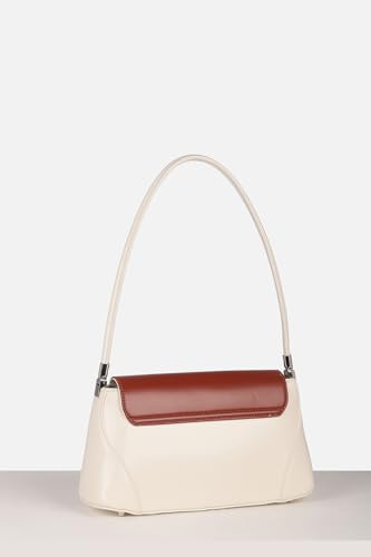 Image of Allen Solly Women's Large Tote Shoulder Bag | PU Leather | Soft Touch | Detachable Sling | College & Daily Carry
