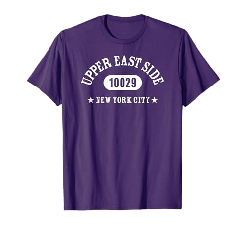 Upper East Side 10029 Nueva York/NYC Athletic Design Camiseta