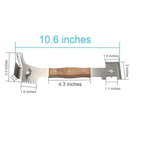 Multipurpose-Steel-Hive-Tools-with-Wooden-Handle-and-7-Functions-Beekeeping-Hive-Scraper-Tool-Professional-Beekeeping-Equipment