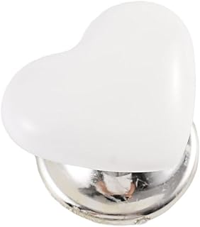 OCKULT Love Toilet Button,Colored heart-shaped toilet button,Vintage Heart-Shaped Drawer Knobs,Toilet Tank Button Auxiliary,Fashion Love Button, Flush Toilet Water Tank Push Buttons Rods