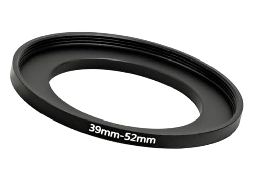 39 mm lensi 52 mm filtreyle kullanmak için Step-Up Ring adaptörü