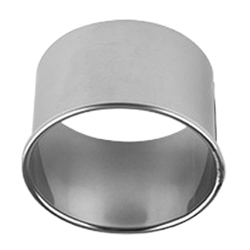 Cutter di Pasta Rotonda – Taglierine Rotonde per Cottura | Anello Ciambelle in Acciaio Inossidabile | Forniture Artigianato Alimentare Professionale Riutilizzabile per Cucina Casa