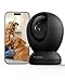 usogood 2.5K Telecamera Wi-Fi Interno, 360° Webcam per Animali/Anziani con Visione Notturna, Supporta 2.4G/5G WiFi, Audio Bidirezionale, Tracciamento del Movimento, Compatibile con Alexa, Nero immagine