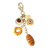 coffee bread Perfect keychain gifts for Moms, small Gifts, gift cute Decoration for Bakery Lovers & Accessory Collectors