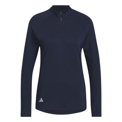 Amazon.com: adidas Women's Standard Quarter Zip Long Sleever