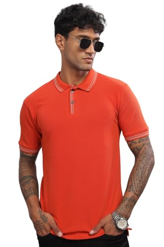 Image of ADRO Polo T Shirt for Men | Black Polo T-Shirt | 100% Cotton Polo Tshirt | Regular Fit Polo| Available in Plus Size Polo