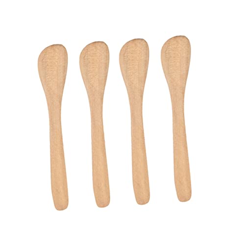 Beavorty 4 Pcs Wood Cutter Butter Home Kitchen Supply Jam Bread