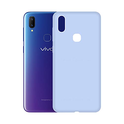 Image of Case Creation Luxurious OG Series for VivoV11 / V11i Case Cover,Anti-Dirty Slim Case Frosted Matte Cute Candy TPU Raised Bezel (Splash of Color) Back Cover for Vivo V11 / V11i -Purple