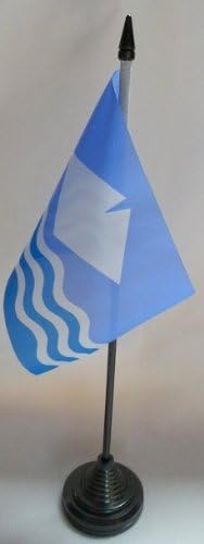 Isle of Wight 4" X 6" Desktop Table Flag with Base