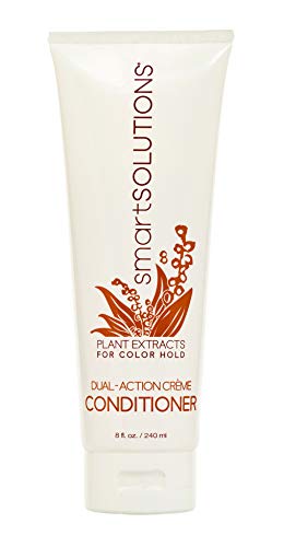 Smartsolutions Dual-Action Creme Conditioner, 8 Oz | Sulfate, Paraben & Sodium Chloride Free | Color Safe & Chemically Treated Hair Safe #TOP5