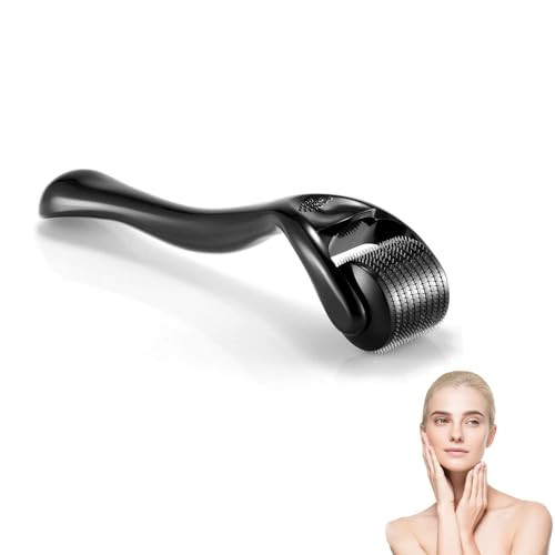 Derma-Roller Für Männer,Derma Roller,Microneedling Roller,Micro Needle Roller,Bart Roller,Bartroller 0.5mm,Beard Growth Derma Roller Für Haut Und Haarpflege Männer Frauen
