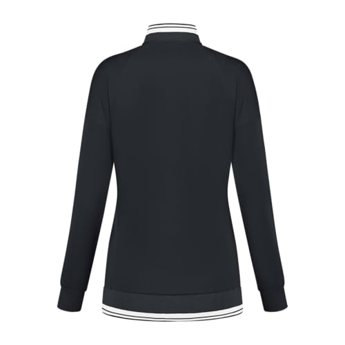 Chaqueta de tenis de punto Club mujer chaqueta deportiva blanca transpirable abrigo de punto 2