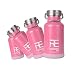 Rehydrate Pro (Pink) Junior Kids Insulated Stainless Steel and Environmentally Friendly for Hot or Cold Drinks and Travel. 11.83 Oz / 350ml Hydration Flask Includes Free 'Flip N Sip' Sports Cap