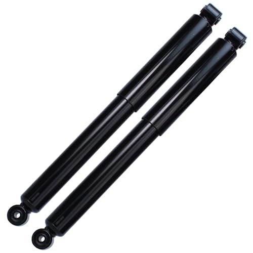Image of Detroit Axle - 4pc Shock Absorbers for 2007-2009 Chrysler Aspen 2004-2009 Dodge Durango Complete Shock Absorber Assembly 2008 Front and Rear Replacement