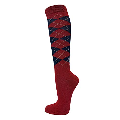 Image of SocksKnee Women Multi-Pack Colorful Variety Design Assorted Activewear Knee-High Stocking Socks, 9-11