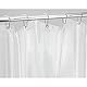 InterDesign Vinyl-Auskleidung Duscheinlage, farblos, 72 W x 84 L (Pack of 1)