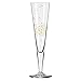 RITZENHOFF 6031003 Champagne Glass 200 ml - Goldnacht Duett 2022 Series 2 x Designer Piece with Real Gold Made in Germany, Gold, Black