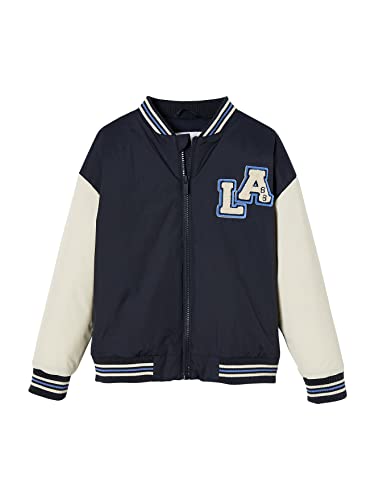 Vertbaudet Blouson Style Teddy garçon Bleu 6A