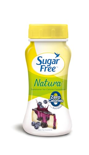 Sugar Free Natura, 100g, Jar | Equivalent to Sweetness from 1Kg Sugar |100% Safe| Scientifically Proven & Tested|Sweet like Sugar but with zero calories|