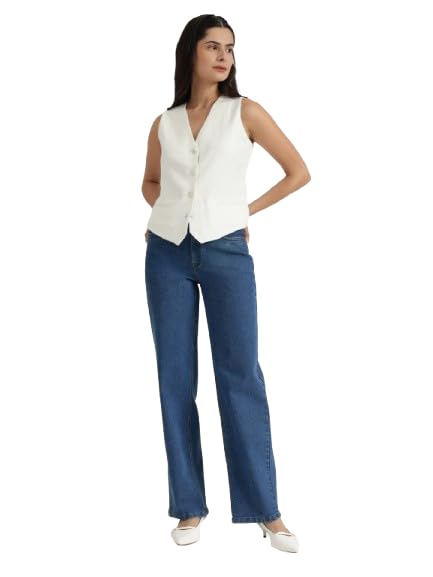 fablestreet Women’s Mid Waist Jeans |Wide Leg Jean – Perfect for Travel, Party & Everyday Use-picture-56