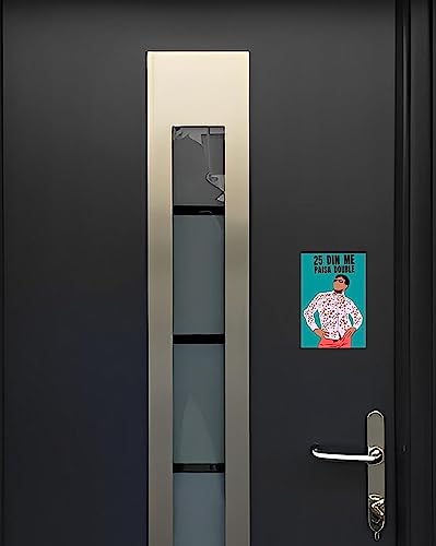 Image of MDF Wooden Funny Fridge Magnet for Home Refrigerator and Kitchen Decoration