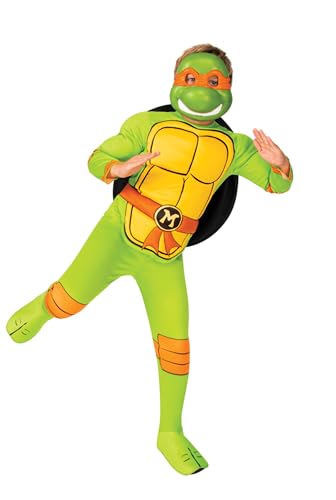 Disfraz Michelangelo Tortugas Ninja para Niño Mediano miniatura 1